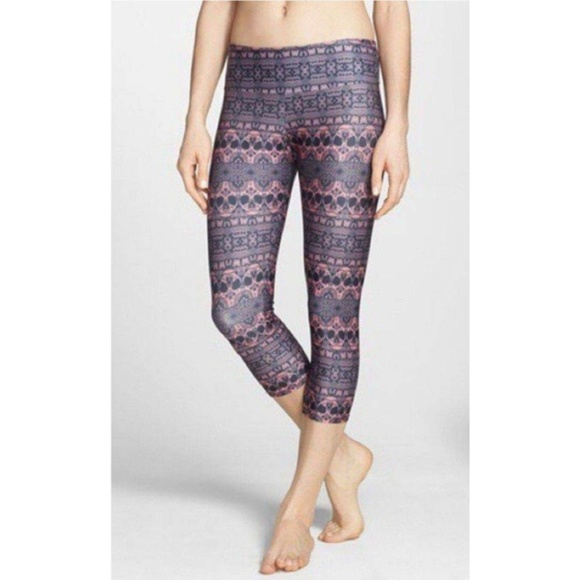 Onzie Pants - Onzie Sugar Skull Fitted Stretchy Active Leggings